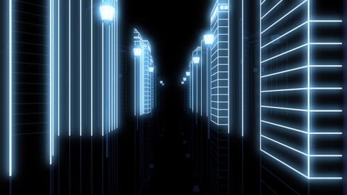 City Glow Weiß