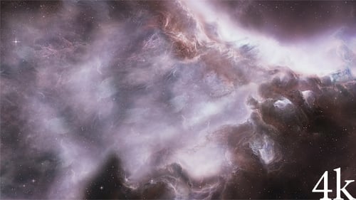 Animated Cosmic Nebula Background Loop