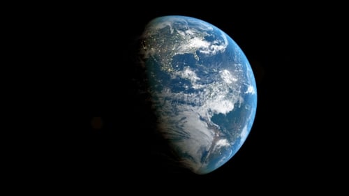 Realistischer Planet Erde Seamless