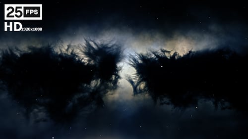 Abstract Dark Nebula Smoke Light Reveal Background