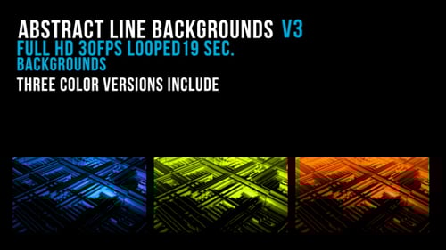 Futuristic Abstract Grid Lines Animated Background Loop