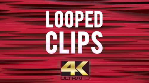 Dynamic Red Horizontal Waves Abstract Background