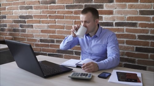 Business Man Working