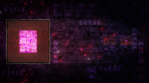 CPU-Matrix-Hologramm 01