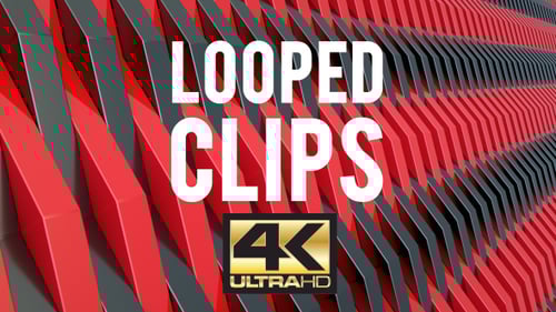 Modern Geometric Red and Black Motion Background