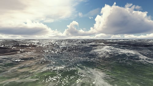 Ocean Waves Slow Motion