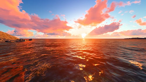 Sonnenuntergang in 30 Sekunden