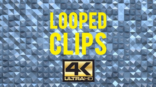 Animated Pyramids Background Looped