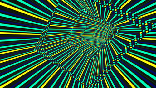 Tunnel Line and Dots