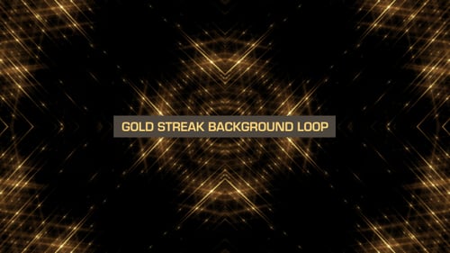 Gold Streak Hintergrund Loop 3