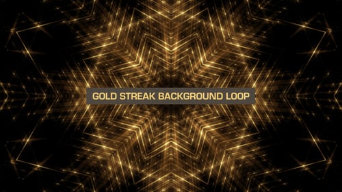 Gold Streak Hintergrund Loop 5