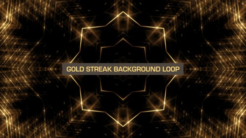 Gold Streak Background Loop 6