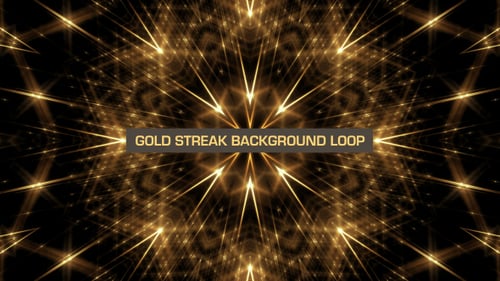 Gold Streak Background Loop 7