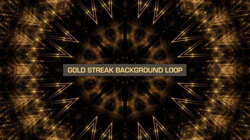 Gold Streak Hintergrund Loop 8