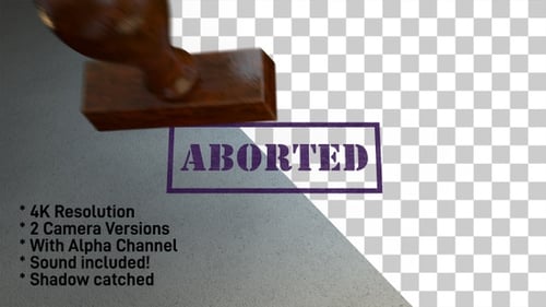 Aborted Stamp 4K - Paquete de 2