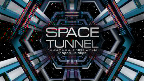 Space Tunnel VJ Pack
