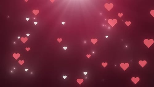 Valentinsherzen mit Funken