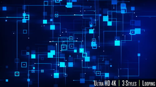 Dados digitais 4K da tecnologia de rede