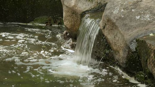Small Waterfall in the Park