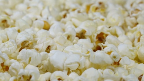 Popcorn-Hintergrund rotiert
