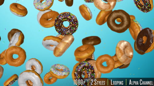 Donuts Background