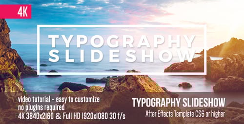 Typography Slideshow