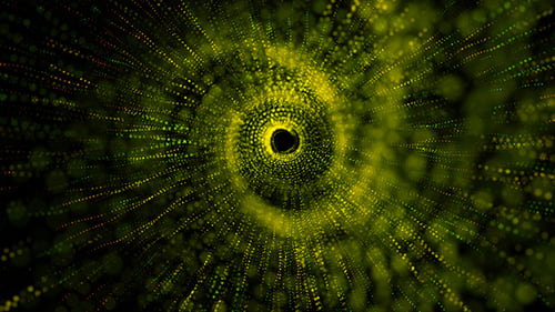 Gold Particles Background 2