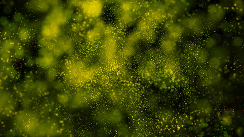 Particules d'or