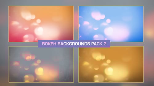 Pacote de loop de fundo Bokeh 2