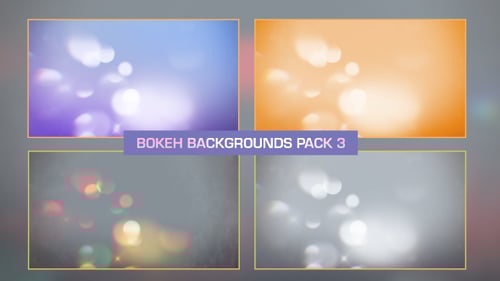 Pacote de loop de fundo Bokeh 3