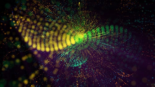 Dynamic Abstract Particle Flow Loop Background