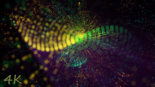 Dynamic Abstract Particle Flow Loop Background