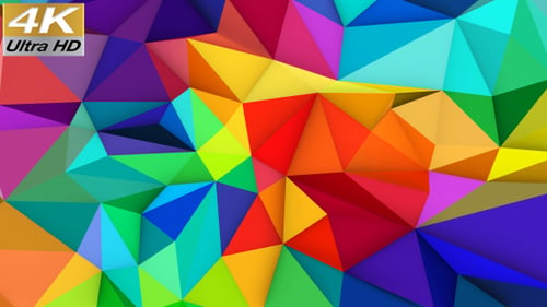 Polygonal Colorful Background