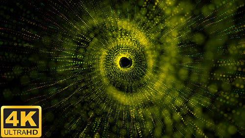 Goldpartikel-Hintergrund 2 (Ultra HD)
