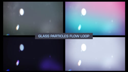 Pacote de fundos de vidro Bokeh Loop V1