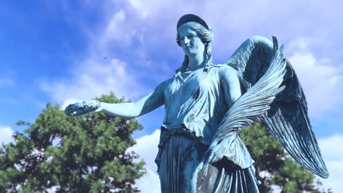 Bronze Angel Statue