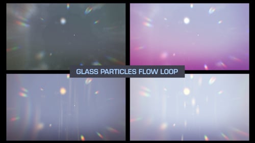 Glass Bokeh Loop Bckgrounds Pack V7