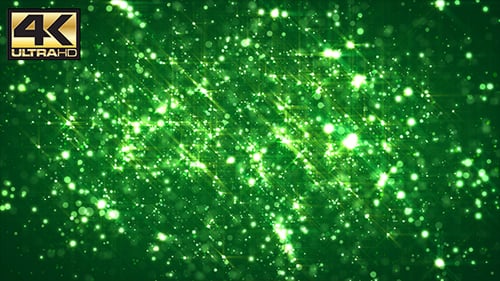 abstrakte Osterpartikel Glitzer-Hintergrund 4K