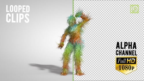 3D Animierter Tanz 3