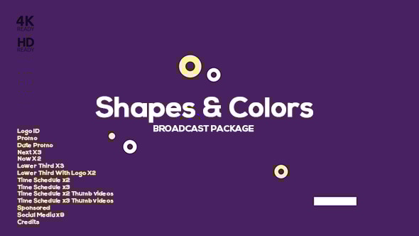 Cover for Shapes and Colors Broadcast Package