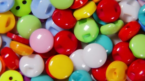 Fondo de botones brillantes colores mezclados