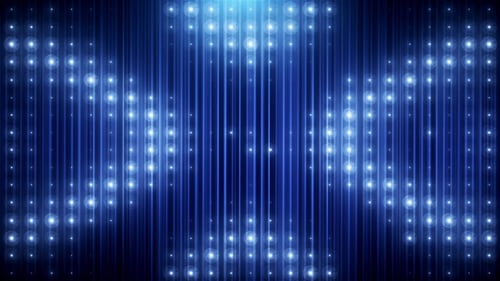 Blauer LED-animierter VJ-Hintergrund