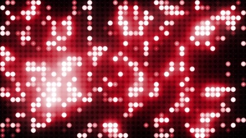 Flashing Red Lights Grid Animated Background