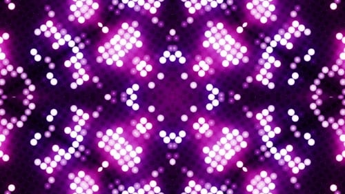 Glowing Abstract Light Dots Seamless Background