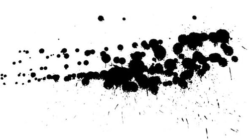 Organic Ink Splatter Reveal Transition