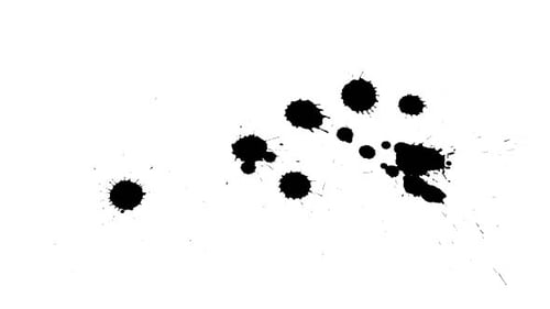 Dynamic Ink Splatter Reveal and Transition Element