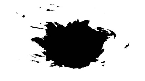 Fluid Black Ink Splatter Reveal Transition