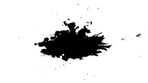 Organic Ink Splatter Reveal Transition Effect