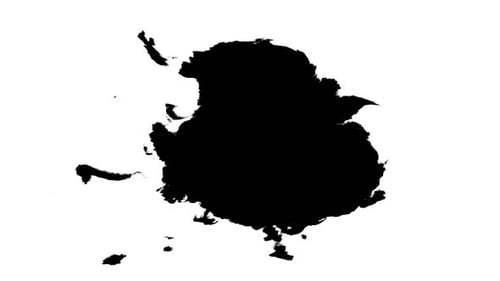 Fluid Ink Splatter Reveal Transition