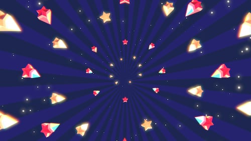 Cartoon Stars Background